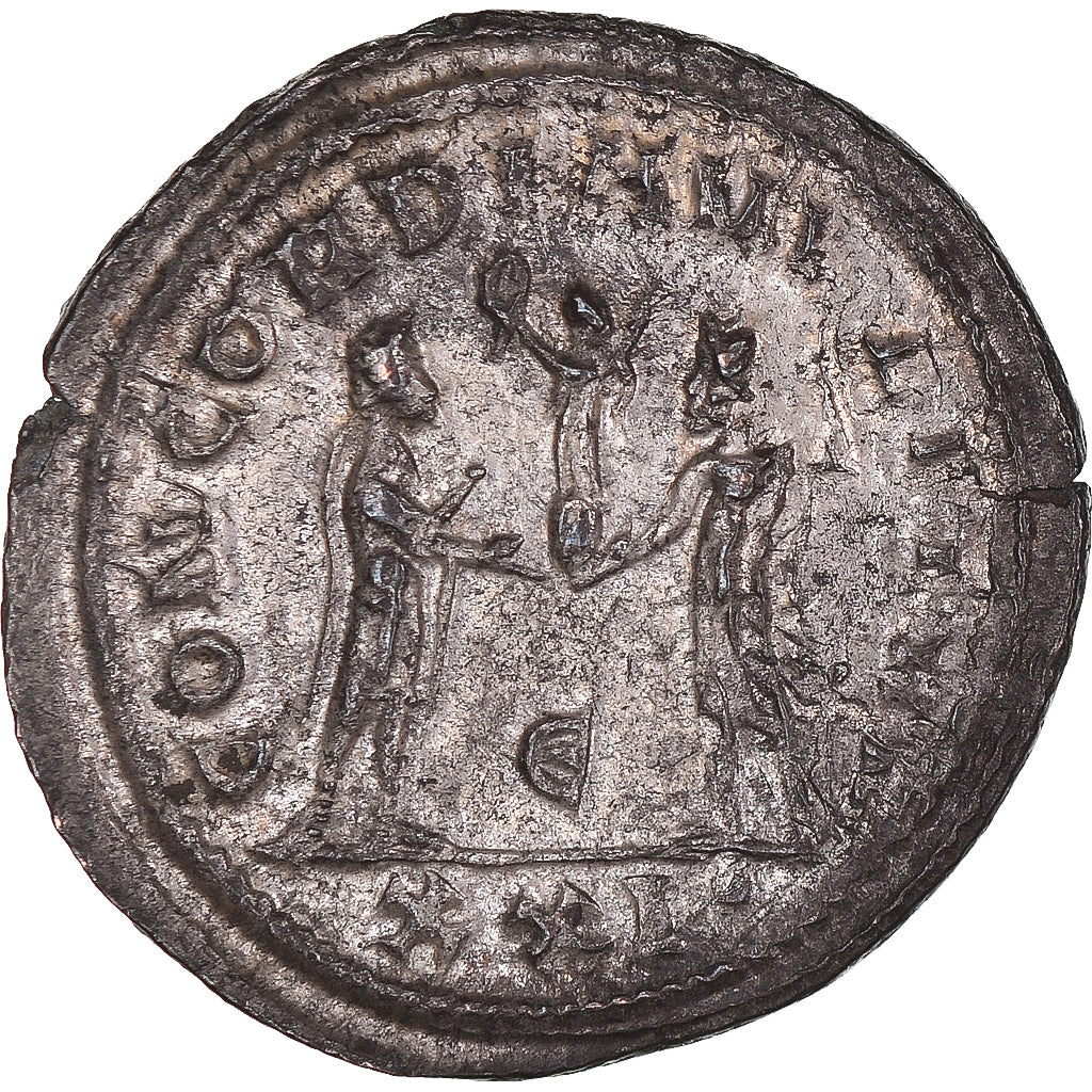 Moneda, Maximien Hercule, Antoninianus, 293, Antioch, EBC, Plata, RIC:621 var.