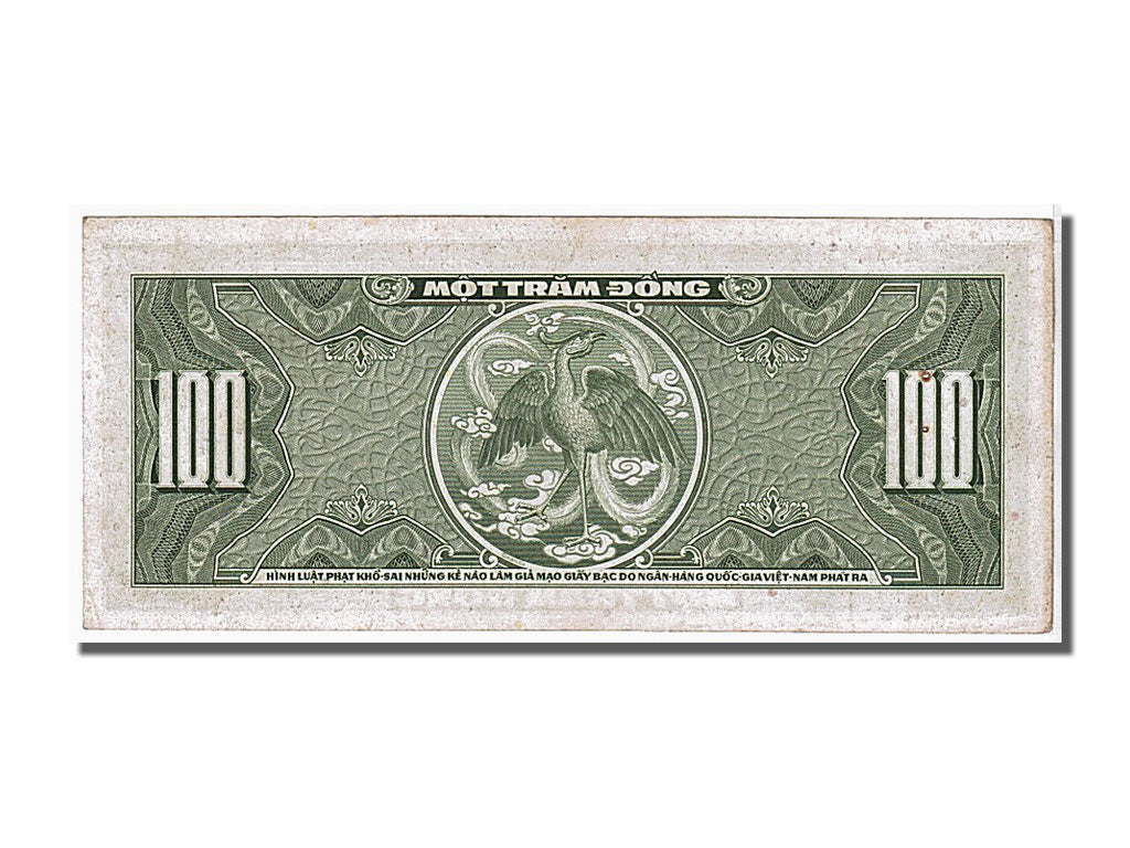 South Viet Nam, 100 D<ox>ng, KM #8a, AU(55-58), U855045