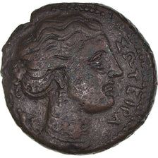 Coin, Sicily, Agathokles, Litra, 317-289 BC, Syracuse, VF(30-35), Bronze