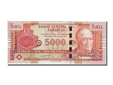 Banknote, Paraguay, 5000 Guaranies, 2010, KM:223c, UNC(63)