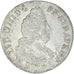 Moneta, Francia, Louis XIV, 1/2 écu aux 8L, 2e type, 1704, Amiens, réformé