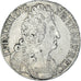Moneta, Francia, Louis XIV, 1/2 Ecu aux trois couronnes, 1710, Reims, BB+