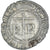 Moneta, Francia, Henri VI, Petit Blanc aux Ecus, 1423-1453, Paris, BB+, Argento