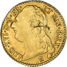 Coin, France, Louis XVI, Louis d'or à la tête nue, 1786, Bordeaux, AU(50-53)