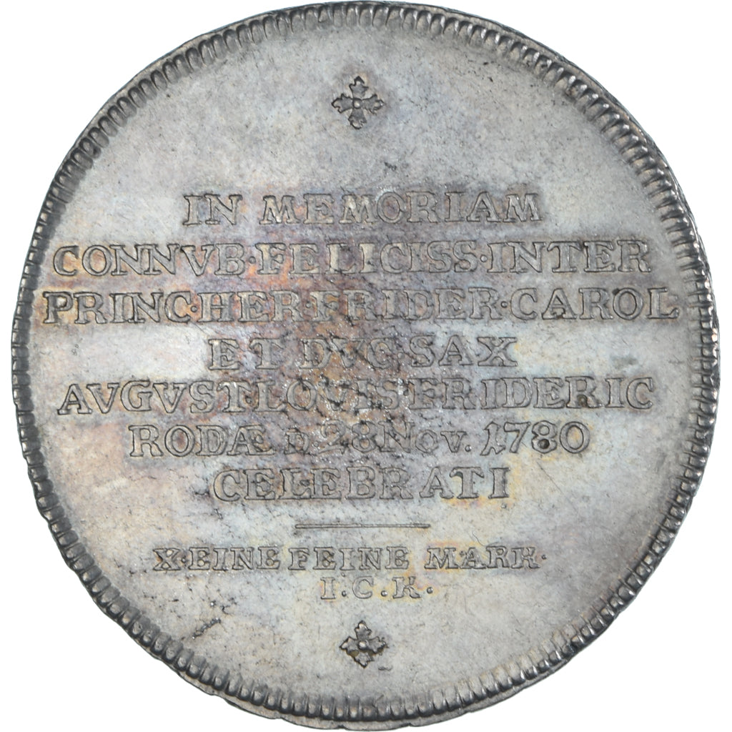 Munten, Duitse staten, SCHWARZBURG-RUDOLSTADT, Ludwig Günther II, Thaler, 1780
