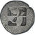 Moeda, Trácia, Drachm, 550-463 BC, Thasos, VF(30-35), Prata, SNG-Cop:1014