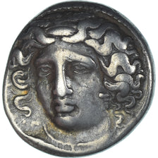 Coin, Thessaly, Drachm, 370-360 BC, Larissa, VF(30-35), Silver