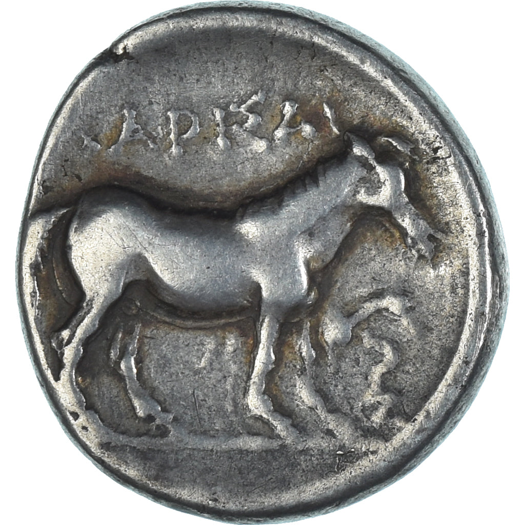 Coin, Thessaly, Drachm, 370-360 BC, Larissa, VF(30-35), Silver