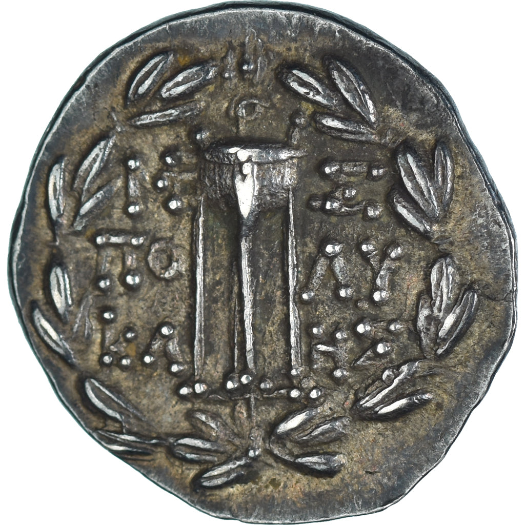 Coin, Messenia, Hemidrachm, 35-31 BC, Messene, AU(50-53), Silver