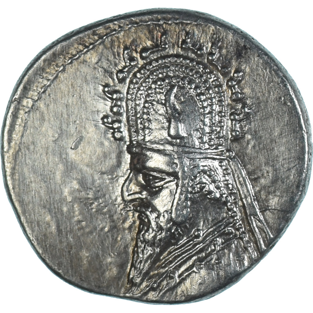 Munten, Parthia (Kingdom of), Sinatrukes, Drachm, 93-68 BC, Rhagai, PR, Zilver