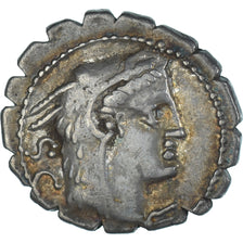 Moneta, L. Procilius, Denarius, 80 BC, Rome, AU(50-53), Srebro, Crawford:379/2