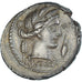 Moeda, L. Furius Brocchus, Denarius, 63 BC, Rome, EF(40-45), Prata