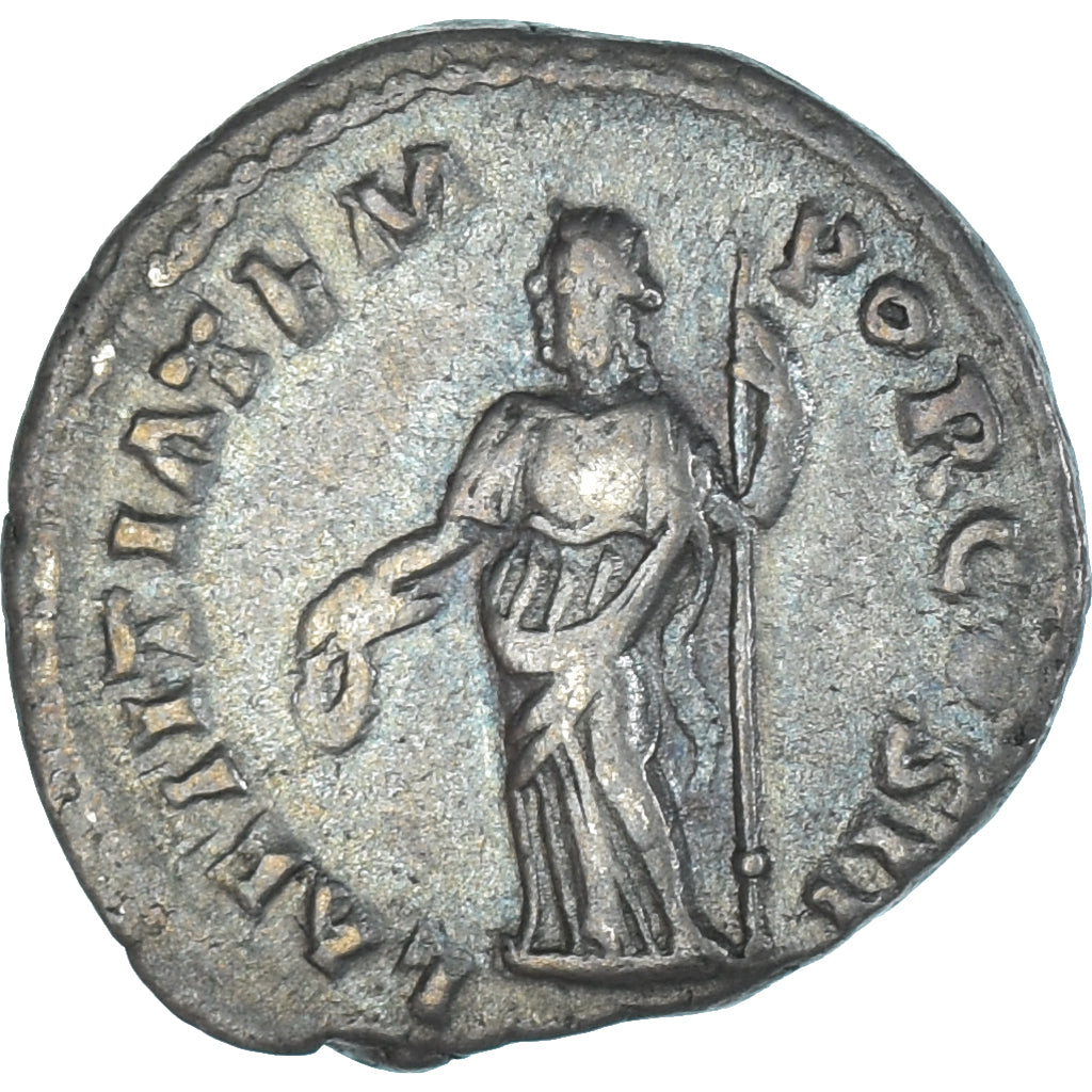 Coin, Pertinax, Denarius, 193, Rome, EF(40-45), Silver, Cohen:20, RIC:4a, BMC:9