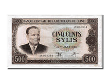 Geldschein, Guinea, 500 Sylis, 1980, UNZ-