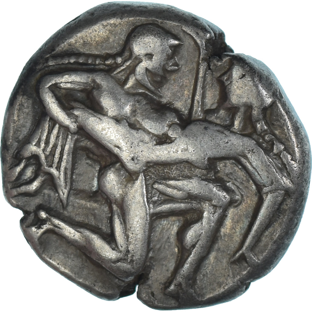 Coin, Islands off Thrace, Stater, 500-480 BC, Thasos, EF(40-45), Silver