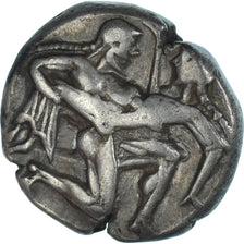 Coin, Islands off Thrace, Stater, 500-480 BC, Thasos, EF(40-45), Silver