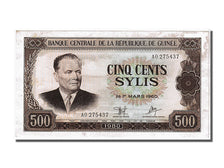 Banconote, Guinea, 500 Sylis, 1980, SPL