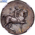 Monnaie, Calabre, Didrachme, ca. 280-272 BC, Tarentum, SUP, Argent, HGC:1-886