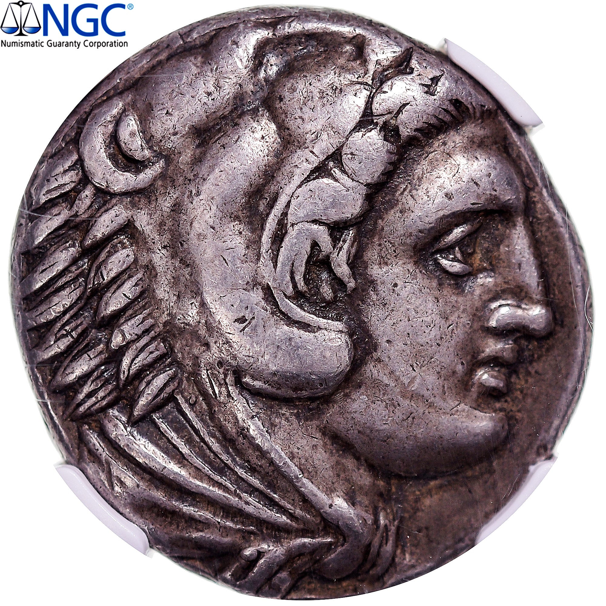 Moeda, Reino da Macedónia, Alexander III, Tetradrachm, 336-323 BC, Amphipolis