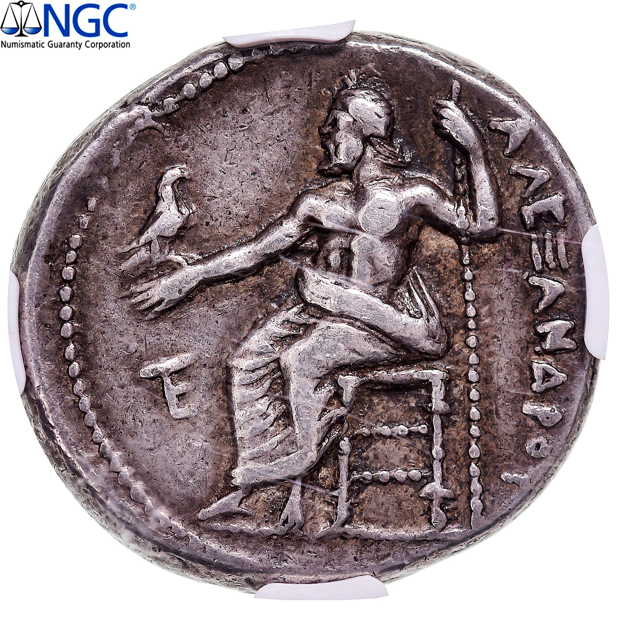 Moeda, Reino da Macedónia, Alexander III, Tetradrachm, 336-323 BC, Amphipolis