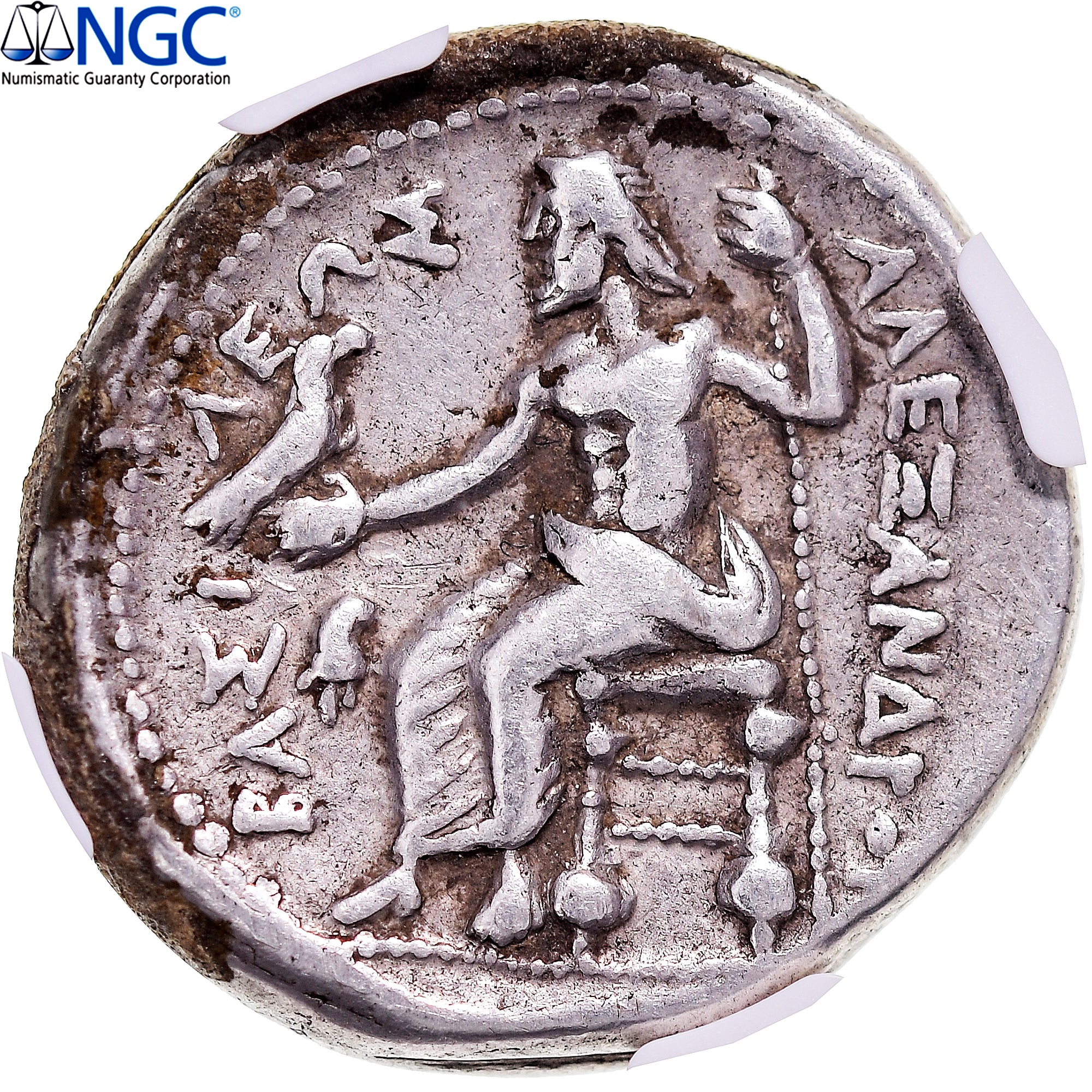 Moeda, Reino da Macedónia, Alexander III, Tetradrachm, 336-323 BC, Amphipolis