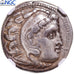 Coin, Thrace, Lysimachos, Drachm, 305-281 BC, Kolophon, graded, NGC, F