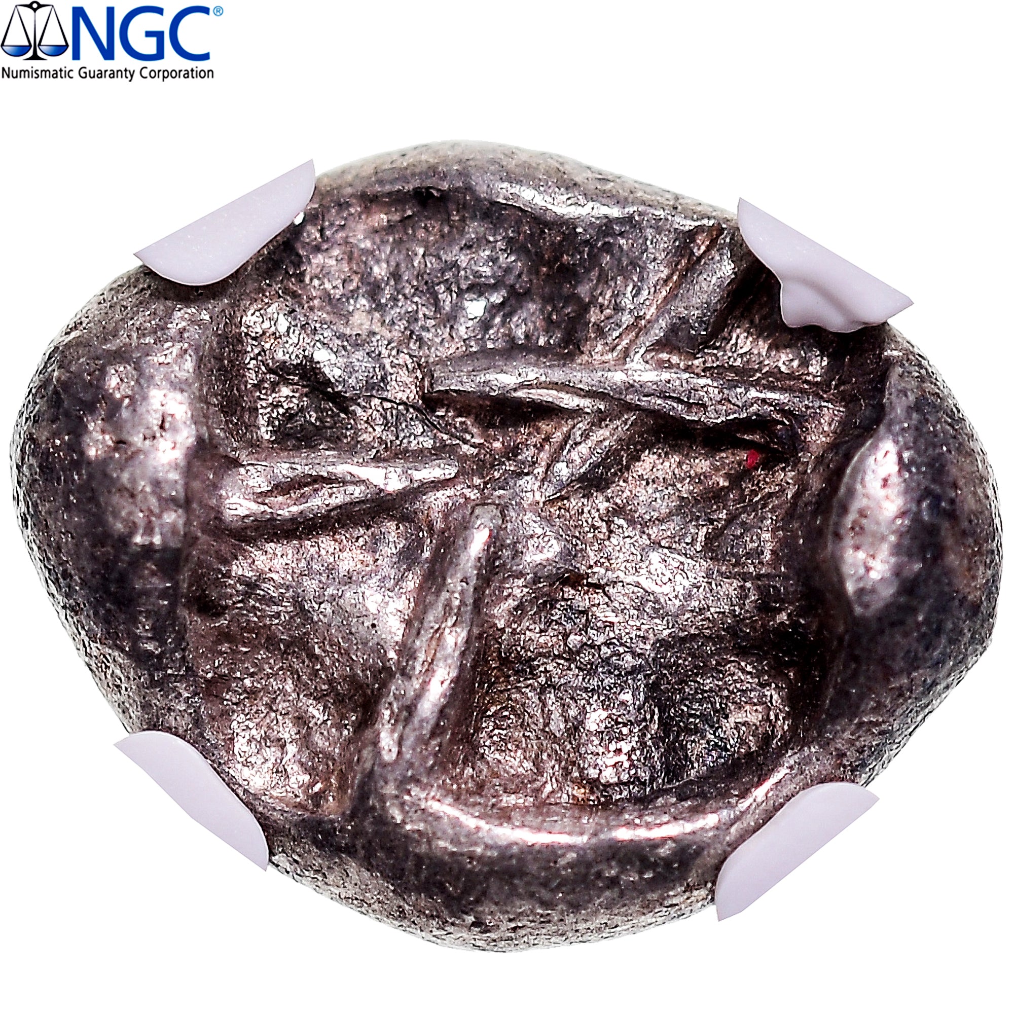 Monnaie, Mysie, Drachme, 500-450 BC, Parion, Gradée, NGC, XF, TTB, Argent