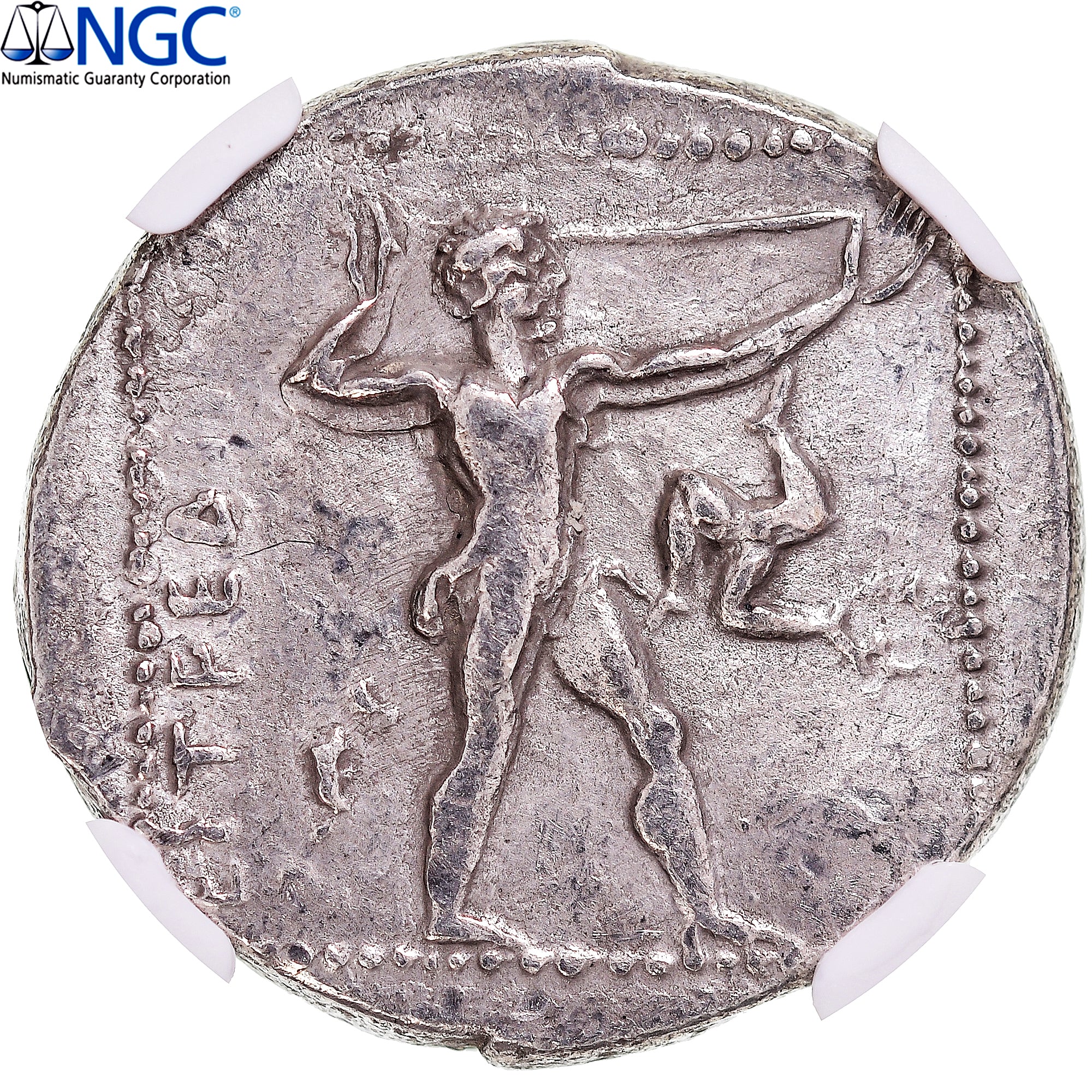 Monnaie, Pamphylie, Statère, 380-325 BC, Aspendos, Gradée, NGC, Ch F, TB