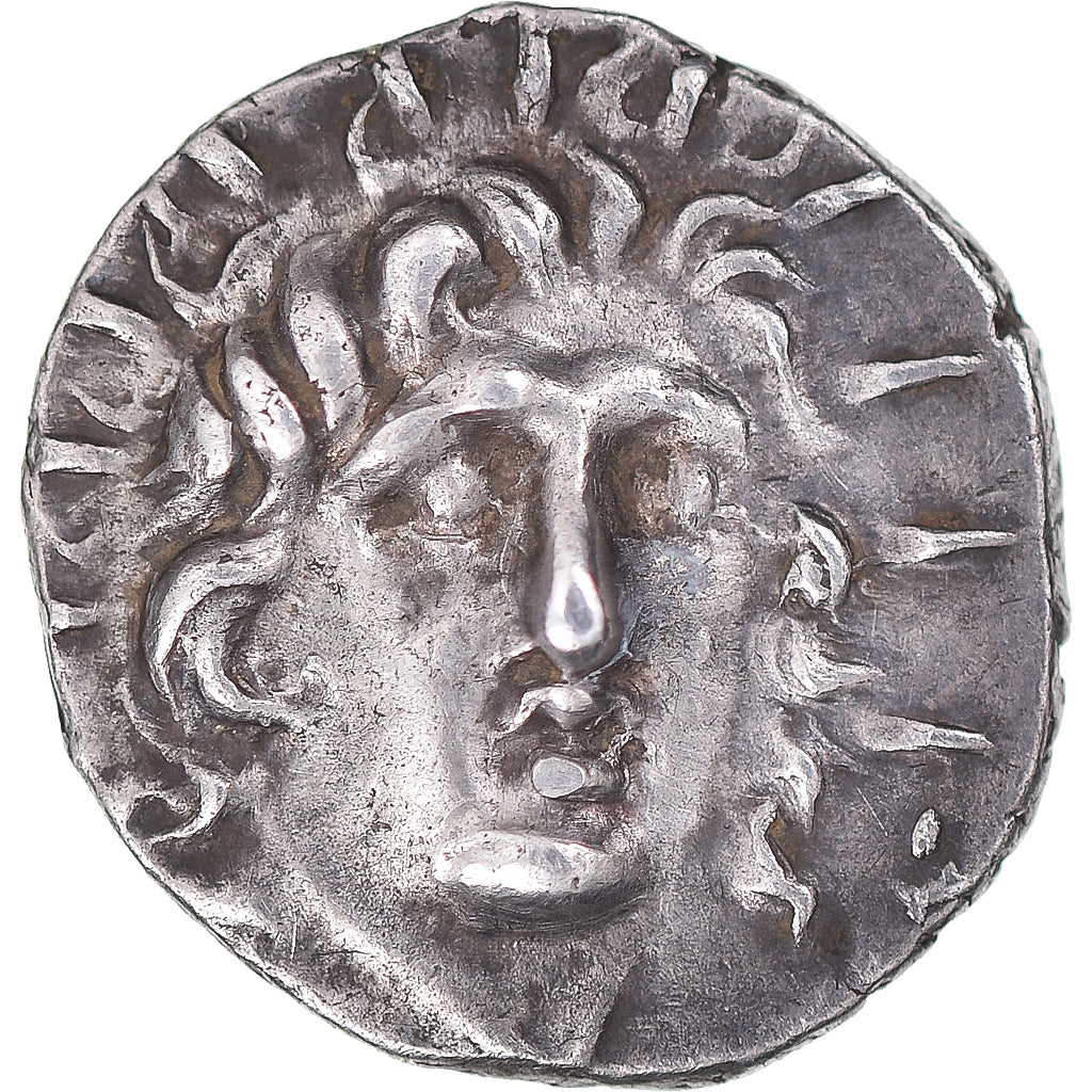 Münze, Rhodos, Hemidrachm, ca. 170-150 BC, Rhodes, SS+, Silber, HGC:6-1462