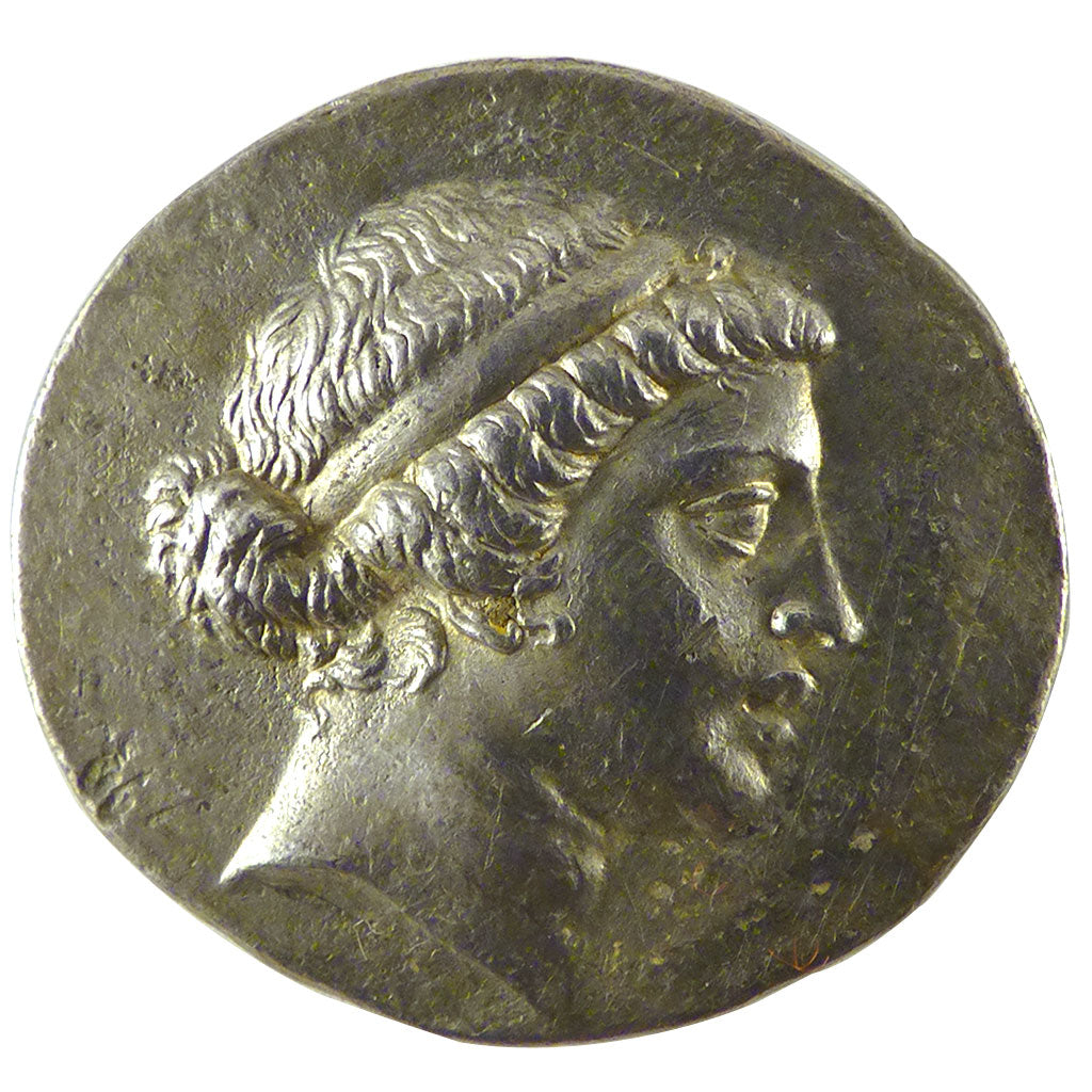Aeolis, Kyme (After 190 BC), Tetradrachm, Kyme, AU(55-58), Silver, Pozzi #2298,.