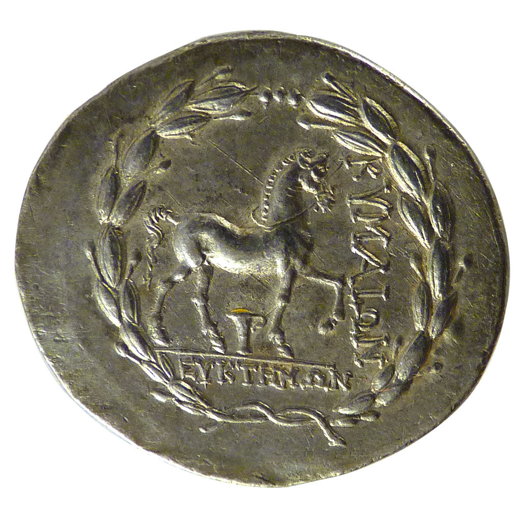 Aeolis, Kyme (After 190 BC), Tetradrachm, Kyme, AU(55-58), Silver, Pozzi #2298,.