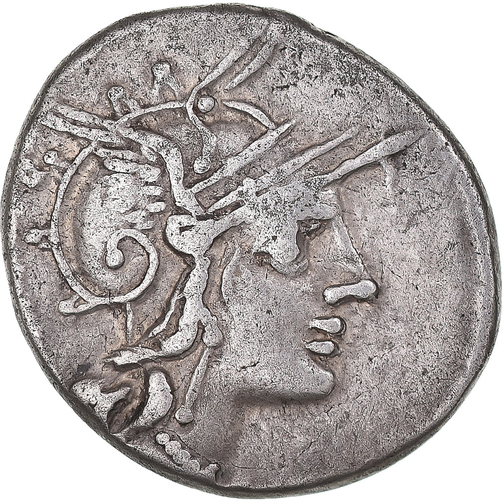 Coin, M. Tullius, Denarius, 120 BC, Rome, EF(40-45), Silver, Crawford:280/1