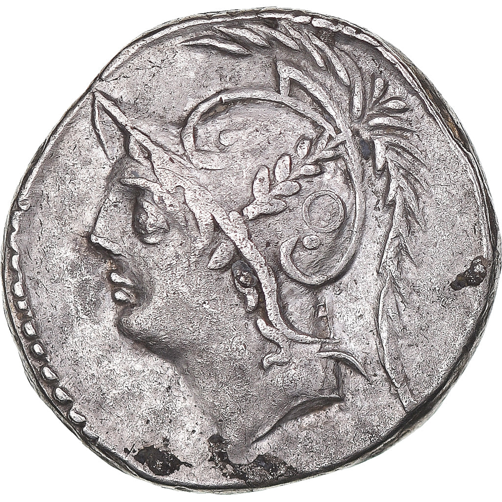 Moeda, Q. Minucius Thermus M. f., Denarius, 103 BC, Rome, EF(40-45), Prata