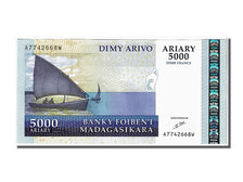 Banknote, Madagascar, 5000 Ariary, 2006, KM:91a, UNC(65-70)