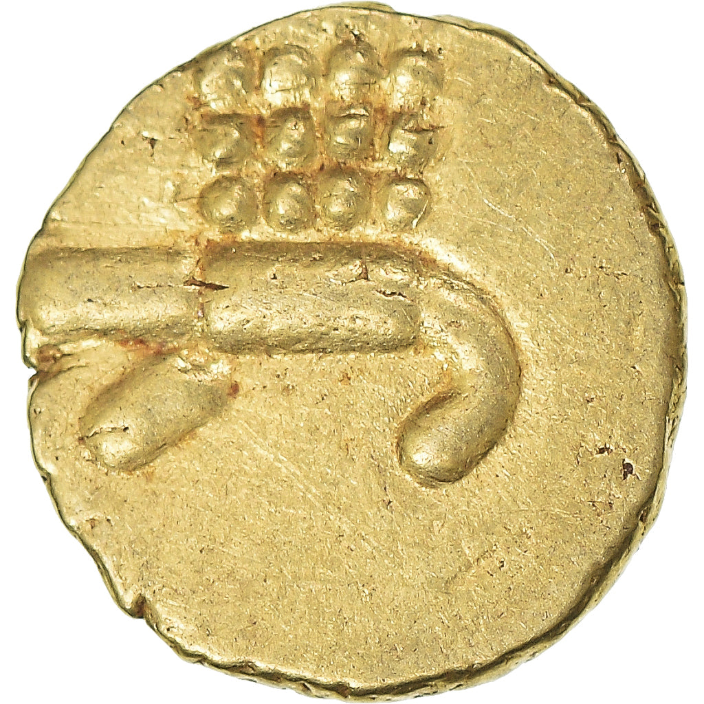 Monnaie, États princiers de l'Inde , COCHIN, Fanam, 1795-1850, Cochin, SUP, Or