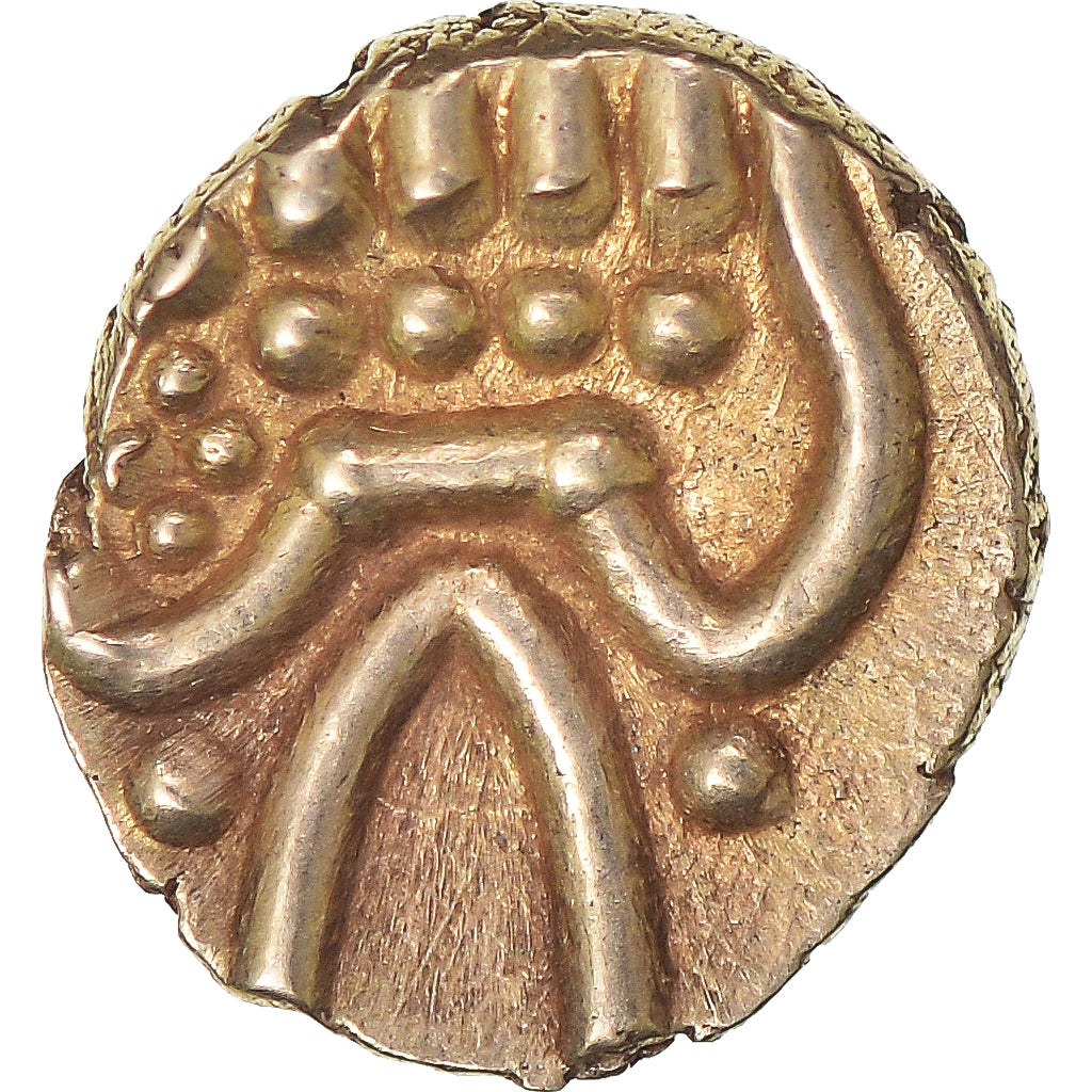 Moneta, INDIA - STATI PRINCIPESCHI, COCHIN, Fanam, 1795-1850, Cochin, SPL-, Oro