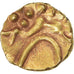 Coin, INDIA-PRINCELY STATES, COCHIN, Fanam, 1795-1850, Cochin, AU(55-58), Gold