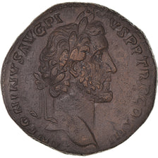 Moeda, Antoninus Pius, Sestertius, 143, Rome, AU(55-58), Bronze, RIC:716a