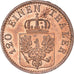 Moneta, Stati tedeschi, PRUSSIA, Wilhelm I, 3 Pfennig, 1870, Berlin, SPL, Rame