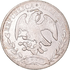 Monnaie, Mexique, 8 Reales, 1875, Zacatecas, TB+, Argent, KM:377.13
