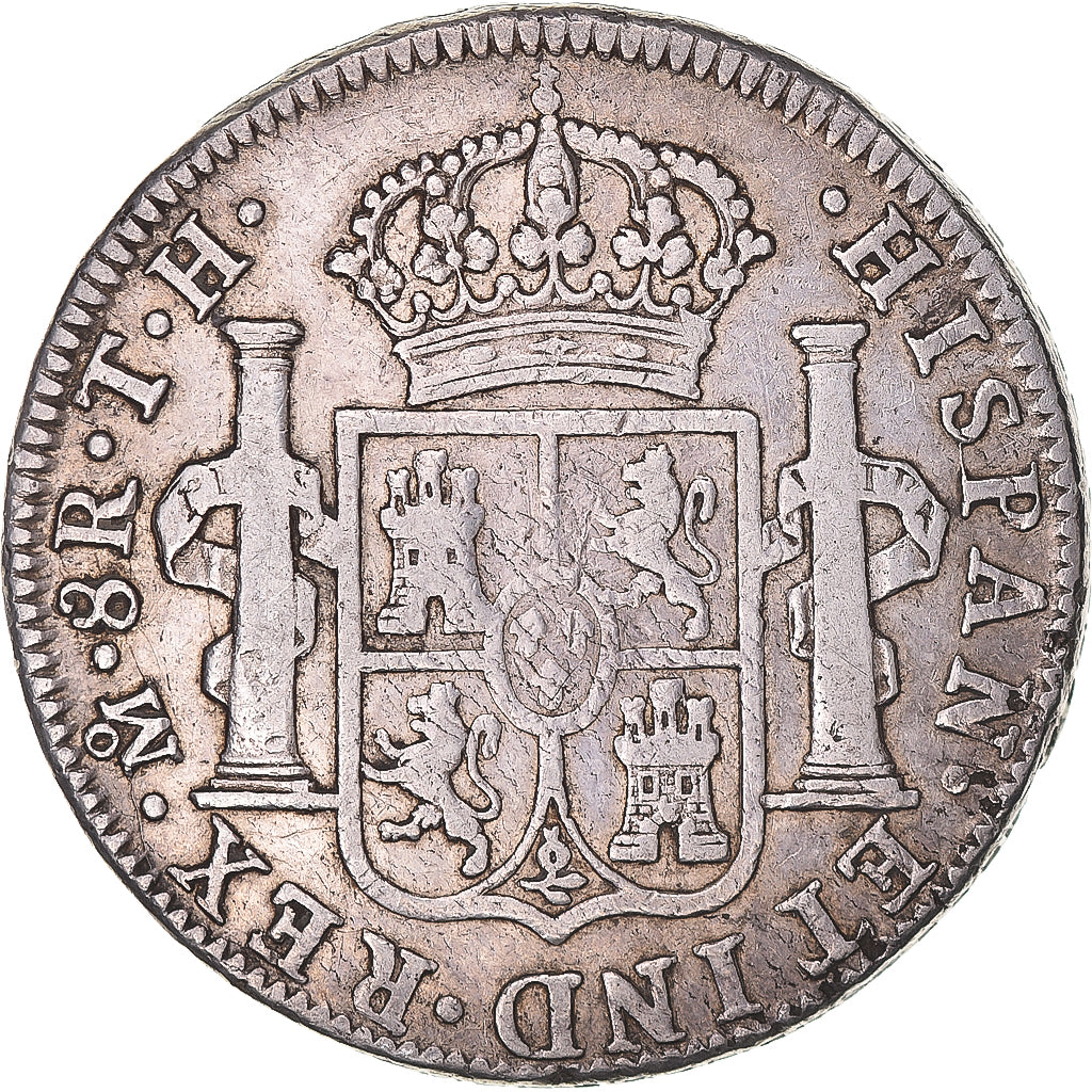 Coin, Spain, Charles IV, 8 Reales, 1808, Mexico, EF(40-45), Silver, KM:109
