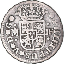 Münze, Spanien, Philip V, 1/2 Réal, 1735, Madrid, S+, Silber, KM:350.1
