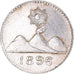 Coin, Guatemala, 1/4 Réal, 1896, AU(55-58), Silver, KM:162