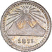 Coin, Guatemala, 1/4 Réal, 1893, MS(63), Silver, KM:159