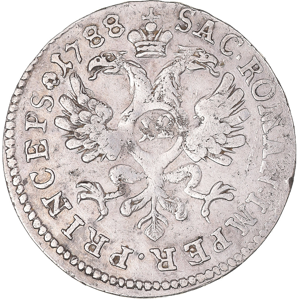 Coin, SWISS CANTONS, BASEL, Joseph Sigismund, 12 Kreuzer, 1788, Basel