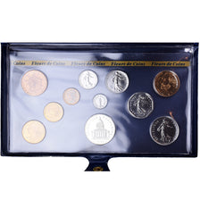 Coin, France, Coffret 1 c. à 100 frs., 1982, Monnaie de Paris, FDC, MS(65-70)