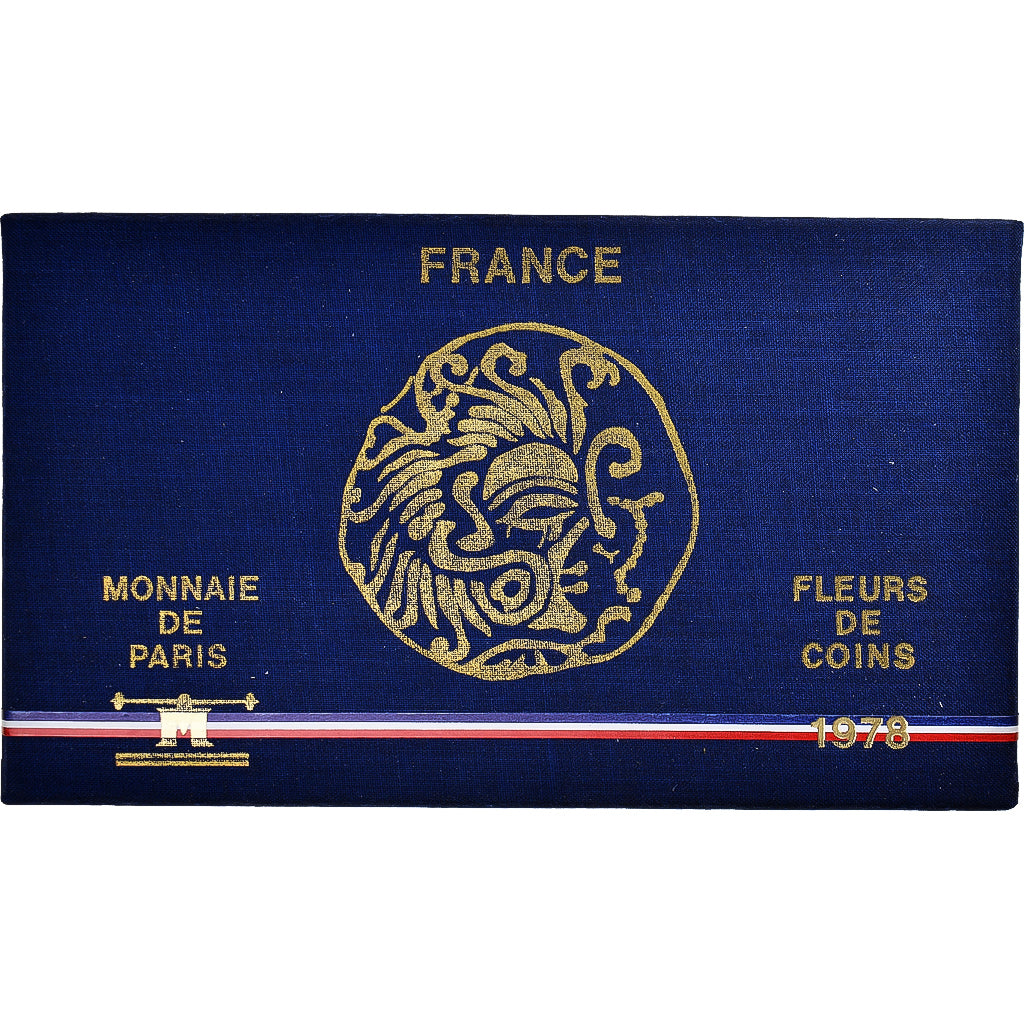 Coin, France, Coffret 1 c. à 50 frs., 1978, Monnaie de Paris, FDC, MS(65-70)