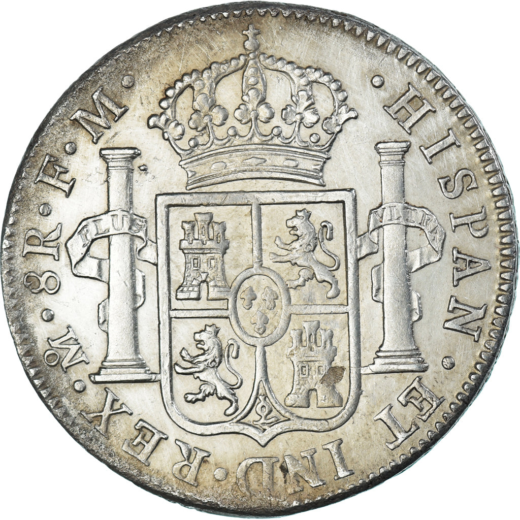 Moneda, España, Charles IV, 8 Reales, 1798, Mexico, FM, EBC, Plata, KM:109