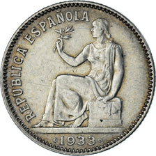Monnaie, Espagne, Peseta, 1934, Madrid, SUP, Argent, KM:750