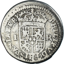 Moneda, España, Philip V, Real, 1707, Segovia, BC+, Plata, KM:269